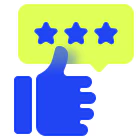 진솔한 수강후기 아이콘